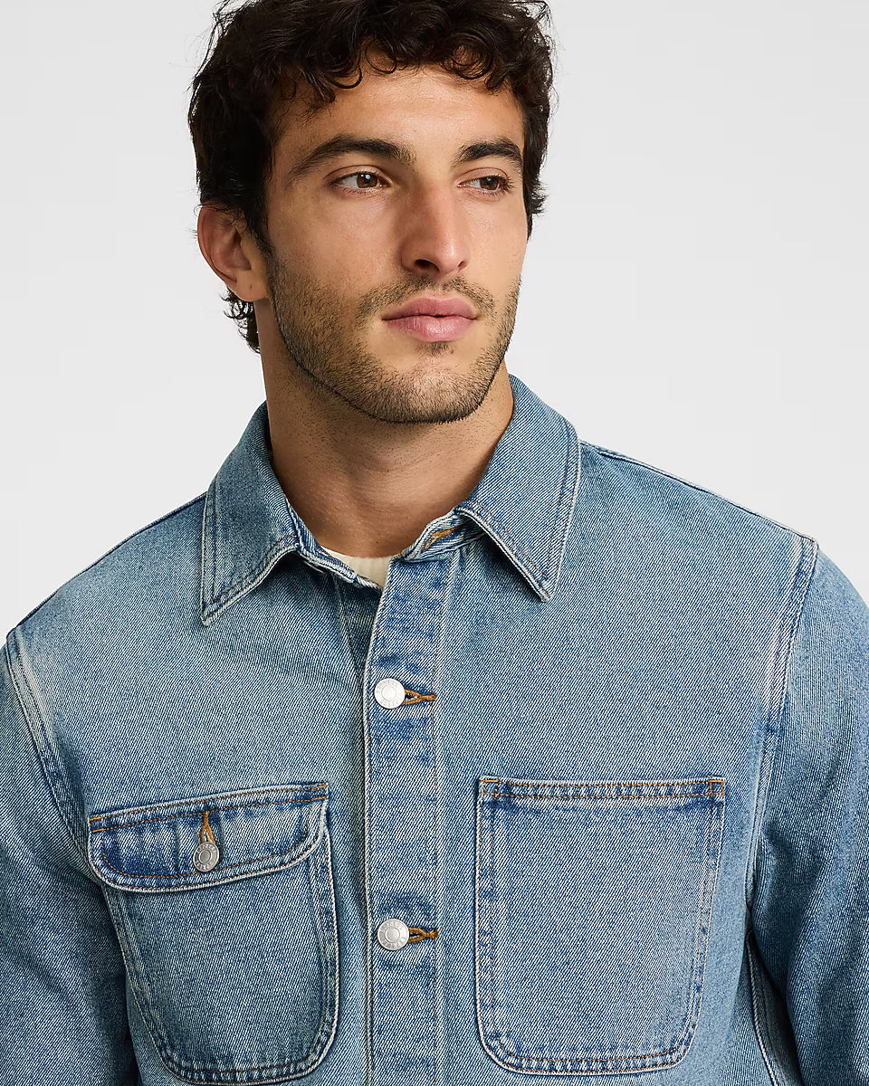 Denim Four Pocket Chore Jacket